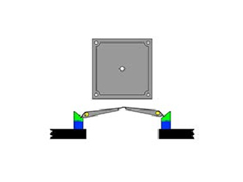 板框壓濾機接液翻板的流程展示